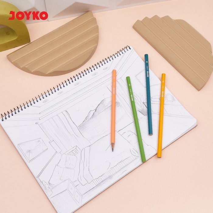 

Pencil Pensil Joyko P-8137 2B 1 Box 12 Pcs