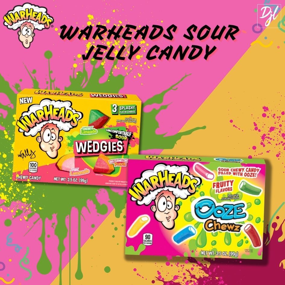 

Warheads Ooze Chewz Permen kunyah asam 99g