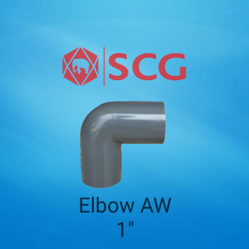Fitting SCG Elbow Knee PVC AW SCG 1 inch