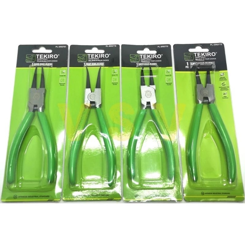 Tang Snap Ring 7 inch Tekiro Tang Circlip Buka - tutup Lurus tang circlip tekiro