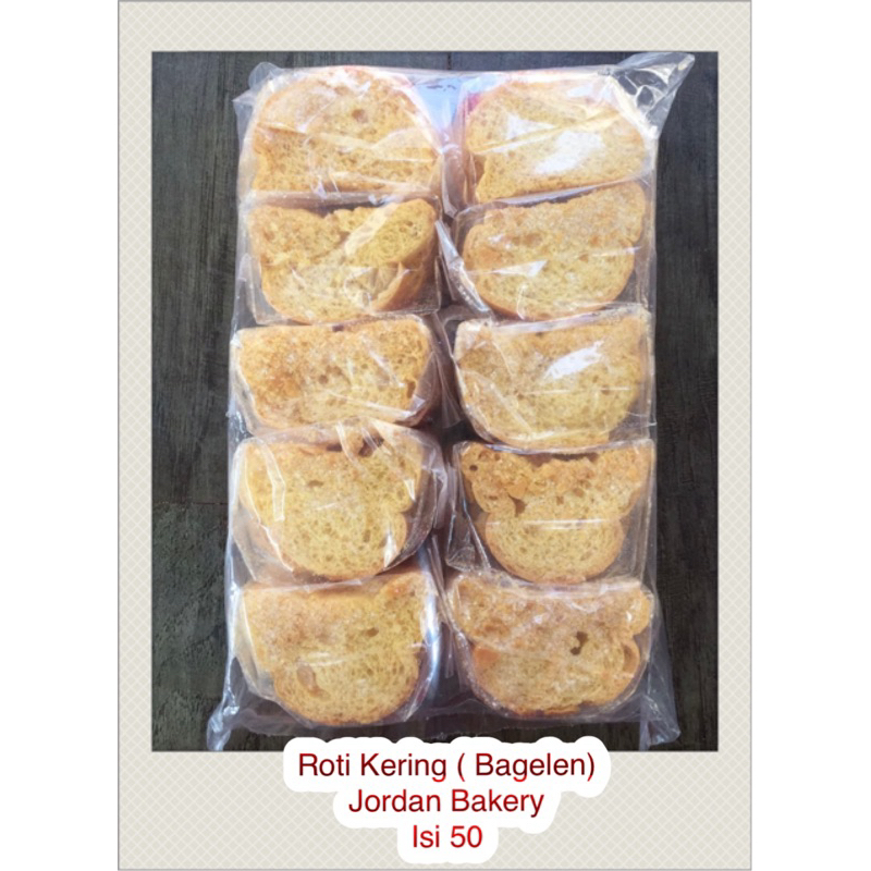 

Roti Kering ( Bagelen ) Jordan Bakery isi 50