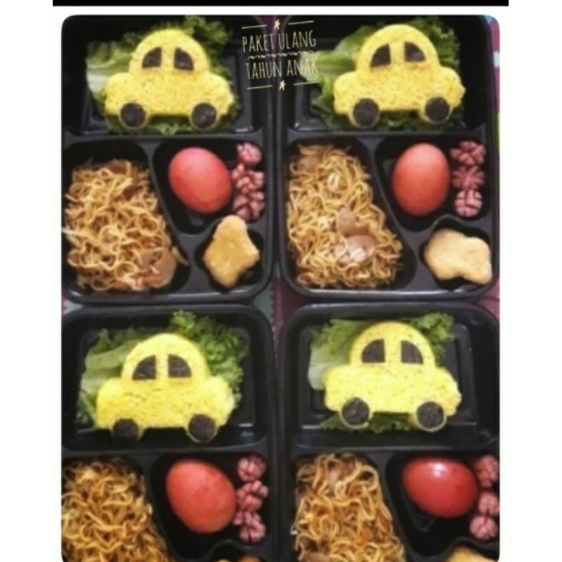 

Nasi bento karakter ulang tahun anak free label stiker ulang tahun