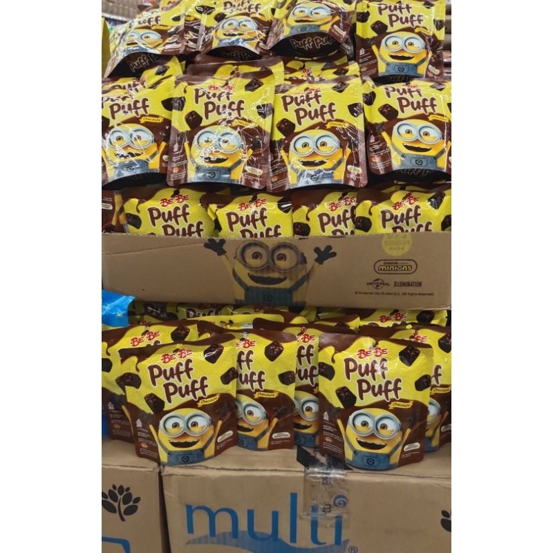 

BeBe Puff-Puff Minions Choklat snack Choklat