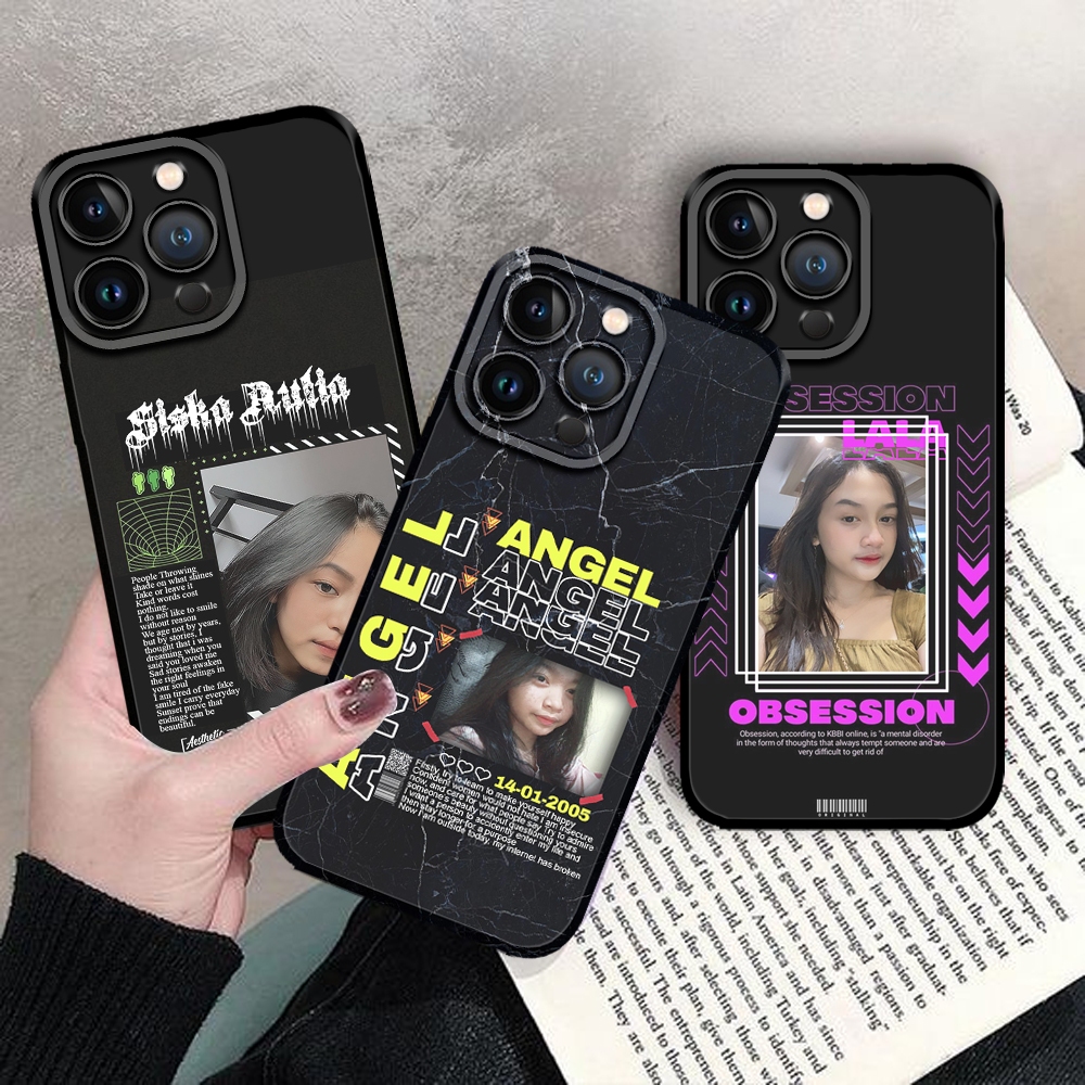 Custom Case Request Foto Dan Nama Street Wear UNTUK REALME 8i REALME 9i REALME 5/5i C33 C55 C21/C21Y