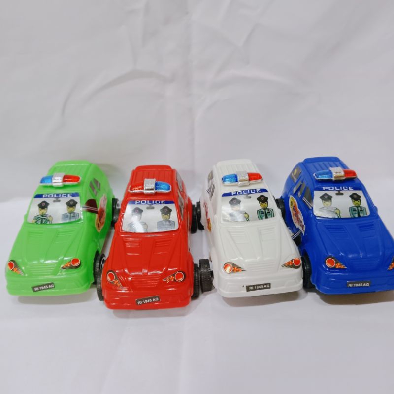 mainan mobil polisi jeep