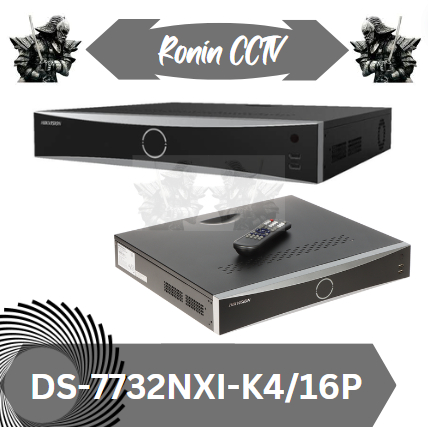 NVR HIKVISION 32 CH DS-7732NXI-K4/16P ACUSENSES SERIES 4K NVR