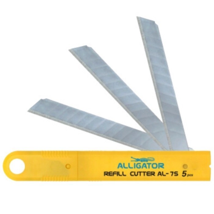 

TBMO REFILL CUTTER AL 7S ALLIGATOR ISI 5PCS YELLOW 573878