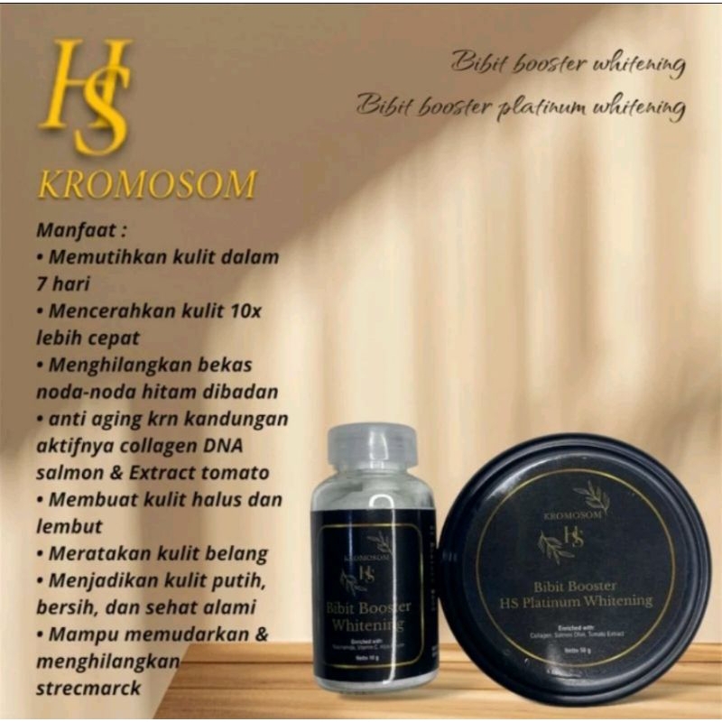 ✅READY✅BIBIT BOOSTER WHITENING KROMOSOM HS