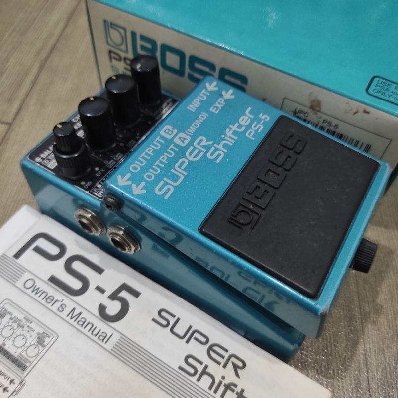 Boss PS 5 Super Sifter, Efek Gitar, Harmonist, Not PS 6,Zoom, Nux