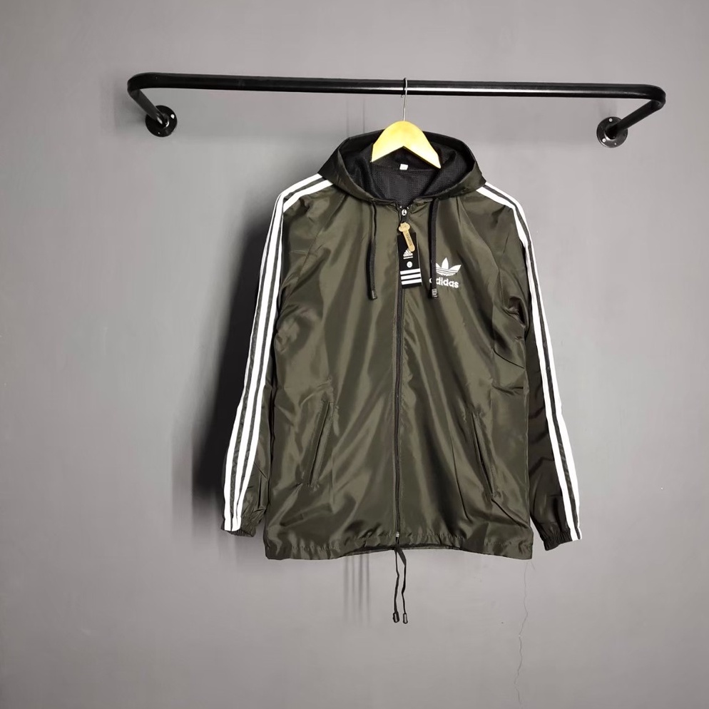 KODE H18H Adidas Jacket Parasit Army  Jaket Parasit Adidas  Jaket Olahraga