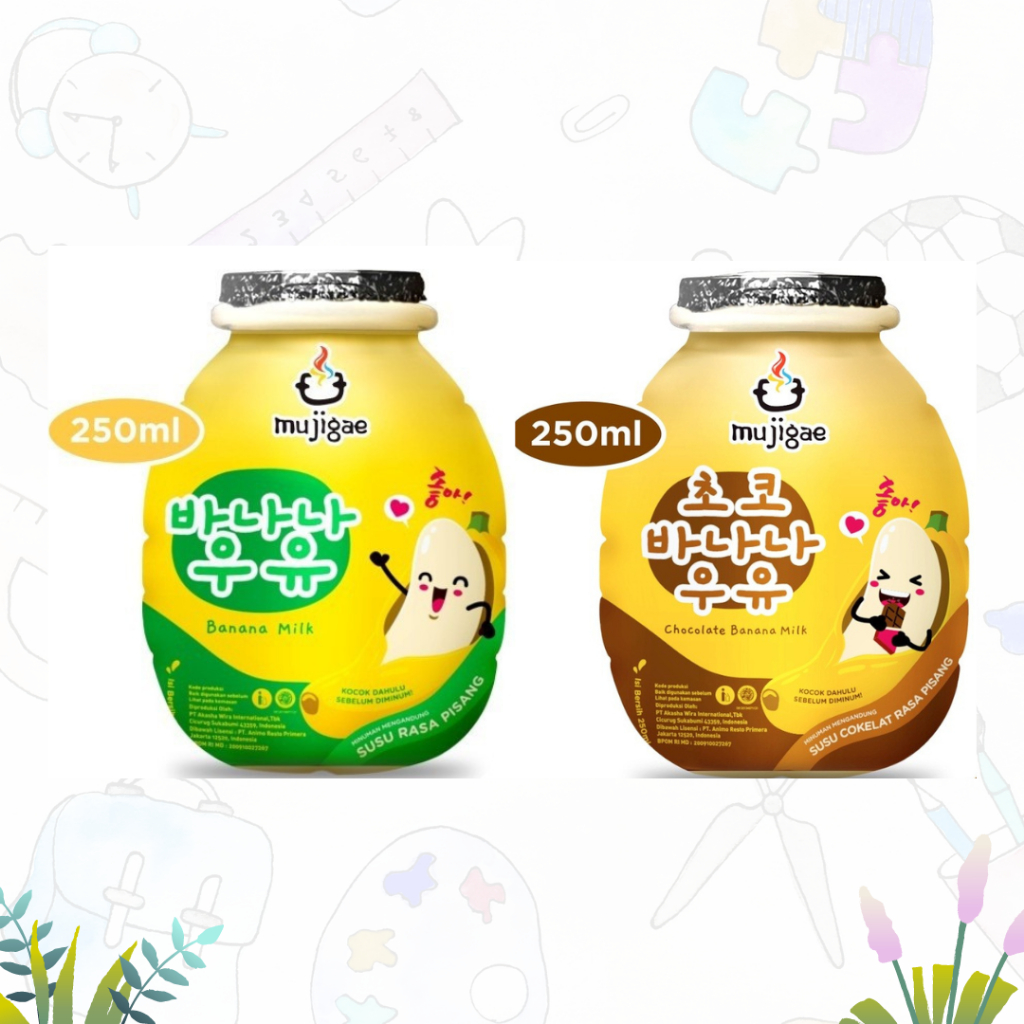 

Mujigae Banana Milk / Minuman Susu Rasa Pisang Khas Korea 250ml