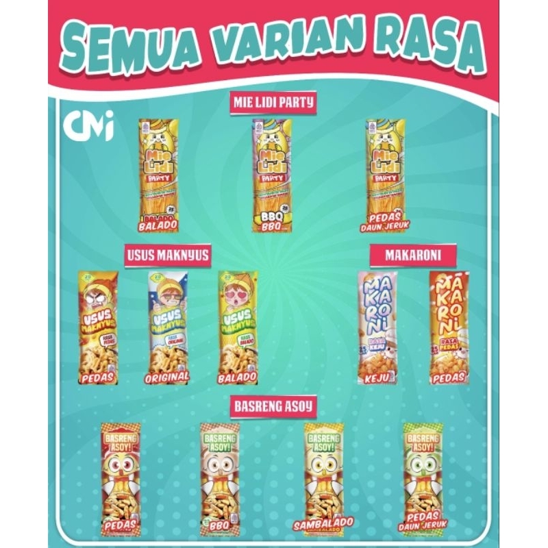 

Cemilan Murah Indonesia - Usus Maknyus Size 25G