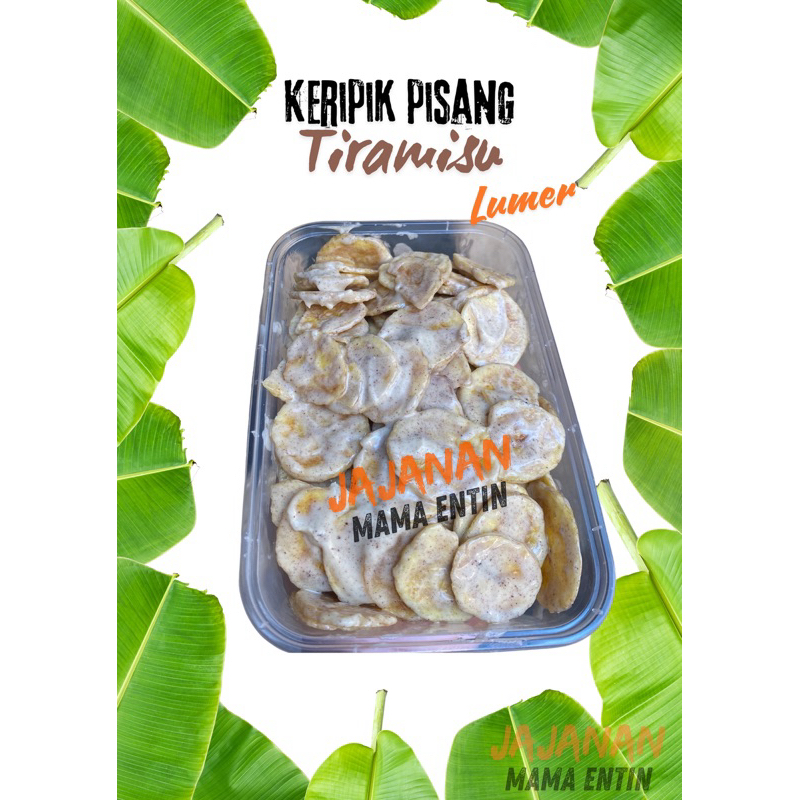 

KERIPIK PISANG LUMER RASA TIRAMISU