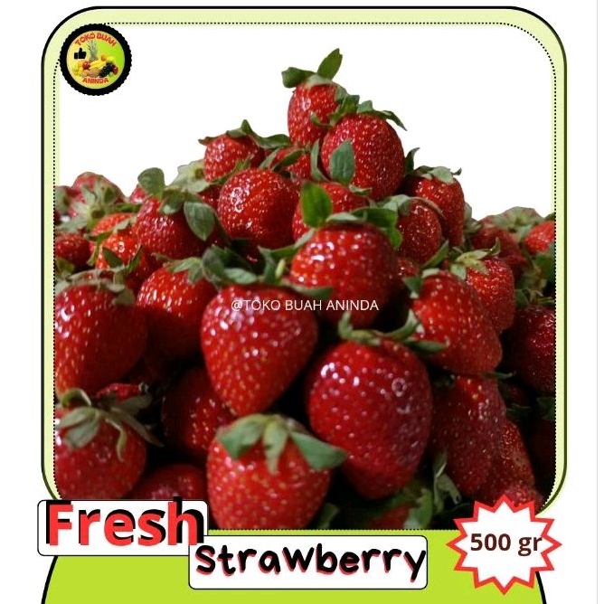 

Buah Strawberry 500gr Fresh Segar dan Nikmat Bandung