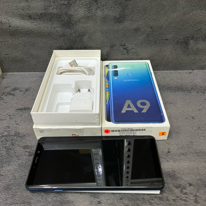 Samsung Galaxy A9 2018 6/128gb Fullset Second Garansi Resmi