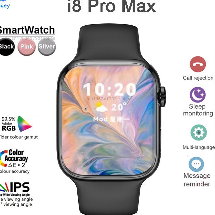 Restock COD Watch XS8 Pro ORI 192 Inci Layar Sentuh 45 Mm Layar Penuh Jam Tangan Pintar Tahan Air Sm