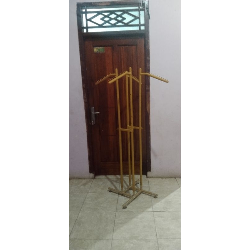 gawangan baju gantungan baju tinggi 150cmt