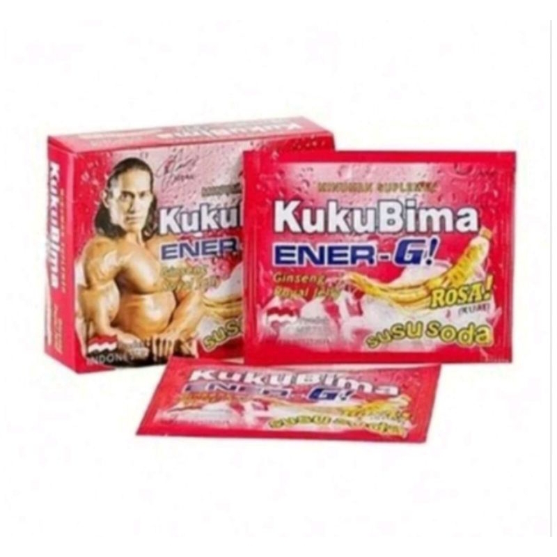 

KUKUBIMA ENER-G ROSA SUSU SODA 6 X 4.5 GR