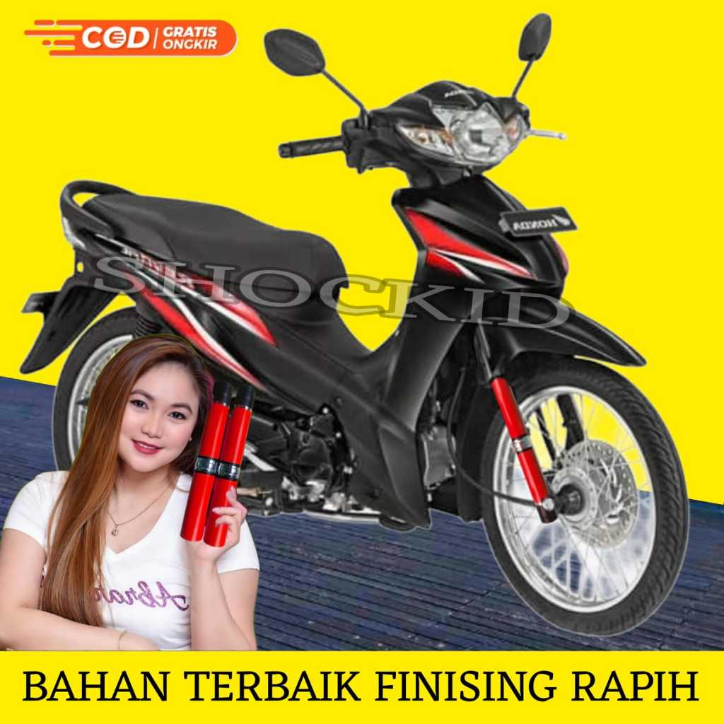 Sarung Shock Motor, Sarung Shock Revo Fit Revo X Revo Abaolut Sarung Shock Depan Honda Revo Fit Revo