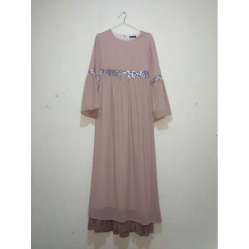 GAMIS KHAKI #PRELOVE#GAMIS#KHAKI#LEOPARD