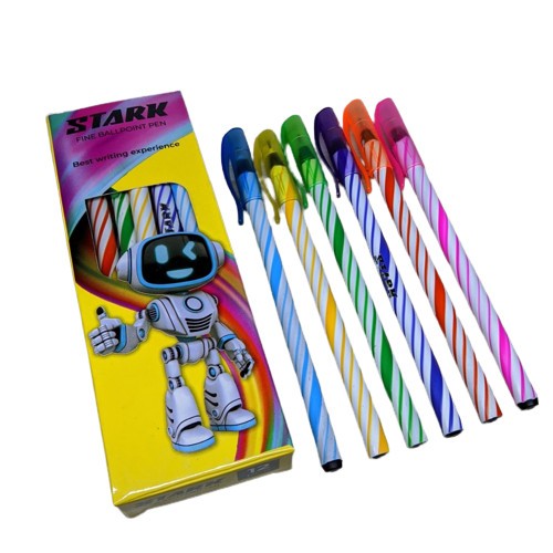 

Pulpen Stark ST - 9106 Isi 12 Pcs BallPoint Ulir Murah