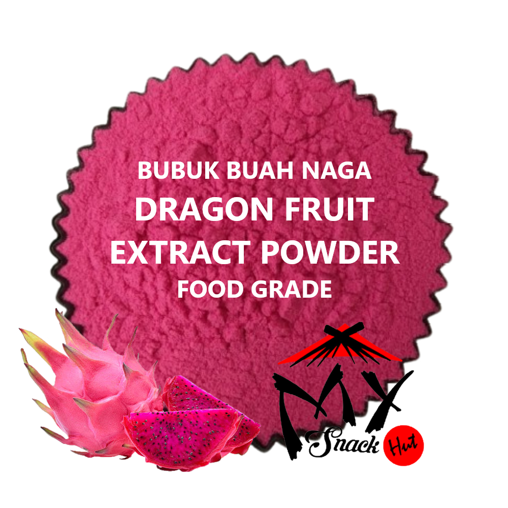 

BUBUK BUAH NAGA MERAH 25GR RED DRAGON FRUIT PITAYA CAKE ICE CREAM JELI MINUMAN JUS EXTRACT POWDER