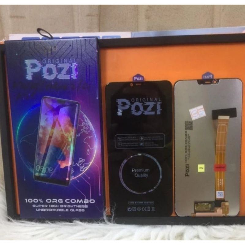 LCD POZI OPPO A3S / A5 / A12E / REALME 2 / C1
