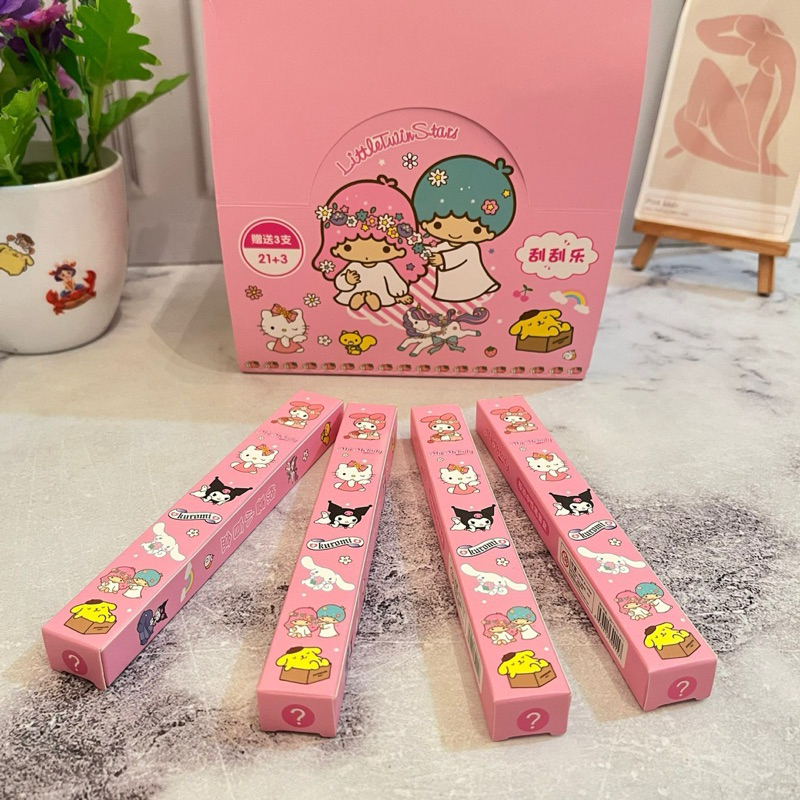 

PULPEN CETEK MYSTERY BOX SANRIO PEN SEKOLAH SCHOOL LUCU CUTE BAGUS GEMOY GOOD HIGH QUALITY NICE SANRIO LITTLE TWIN STAR HELLO KITTY MYMELODY KUROMI ANAK MAINAN PAUD EDUKATIF ATK STATIONERY