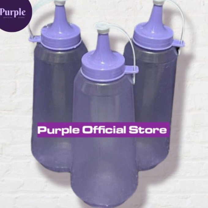 Super 3PCS BOTOL SAUS KECAP ML UNGU