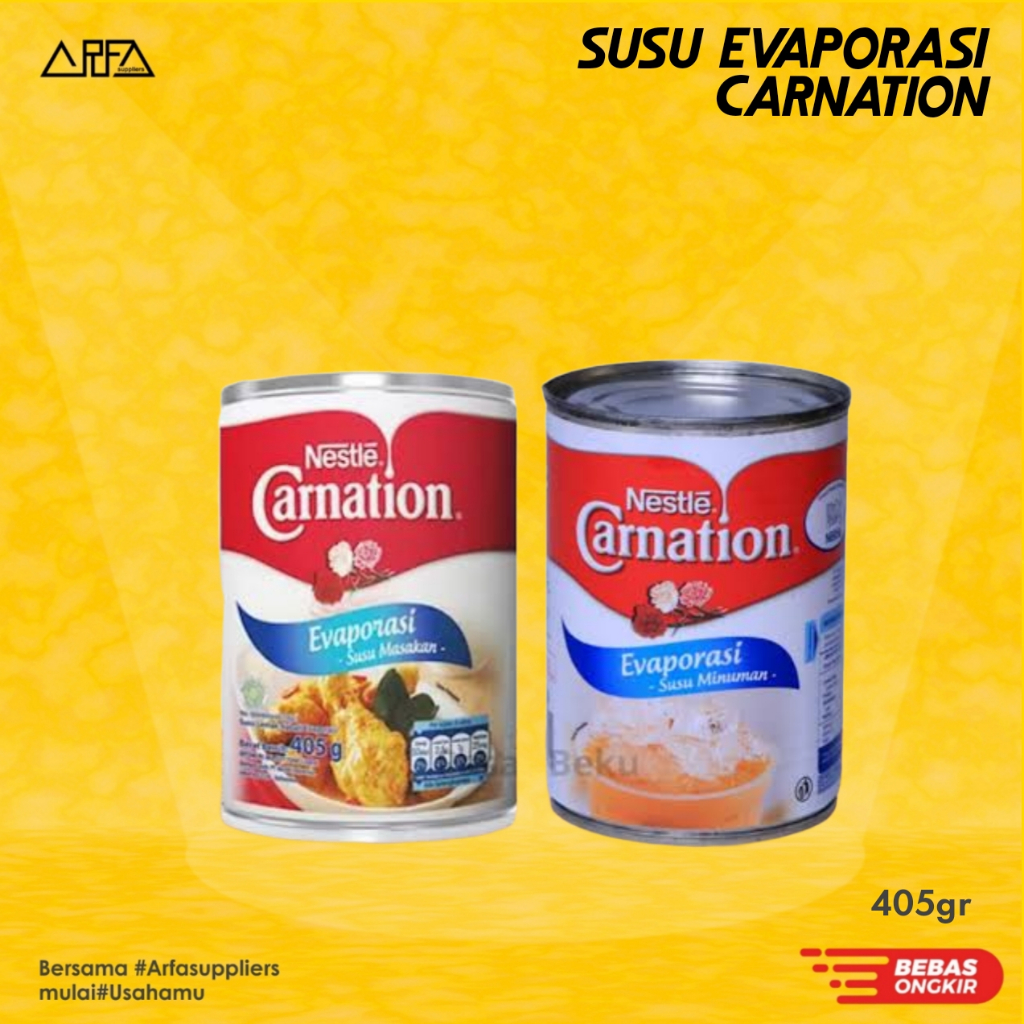 

Carnation Susu Evaporasi 405gr