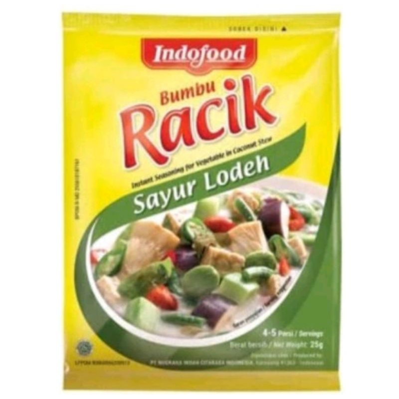 

BUMBU RACIK SAYUR LODEH 25 GR