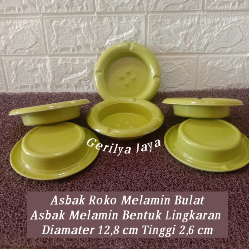 Asbak Melamin Bulat/ Asbak Rokok