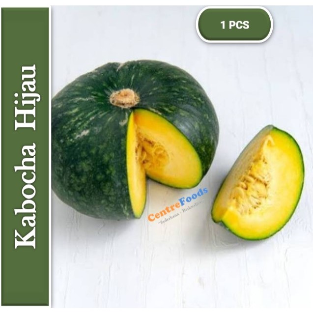 

Labu Kabocha Hijau - Labu Kaboca Jepang | Size 0,8-1 Kg [ Harga Per PCS ]