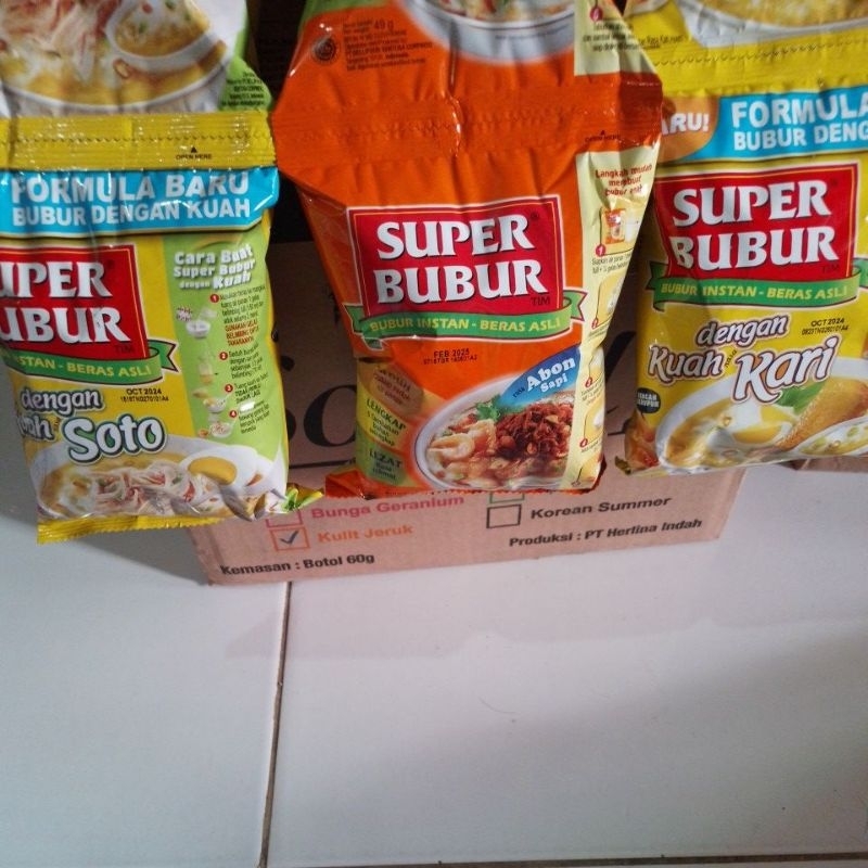 

super bubur perpcs 3varian