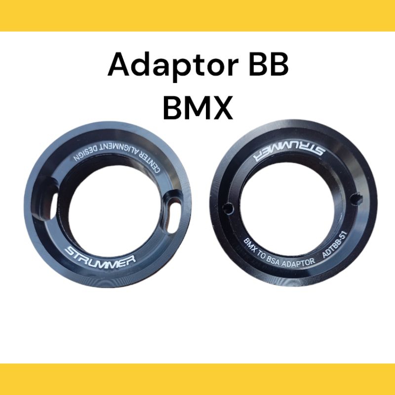strummer adaptor BB bmx platinum CNC silver trbal