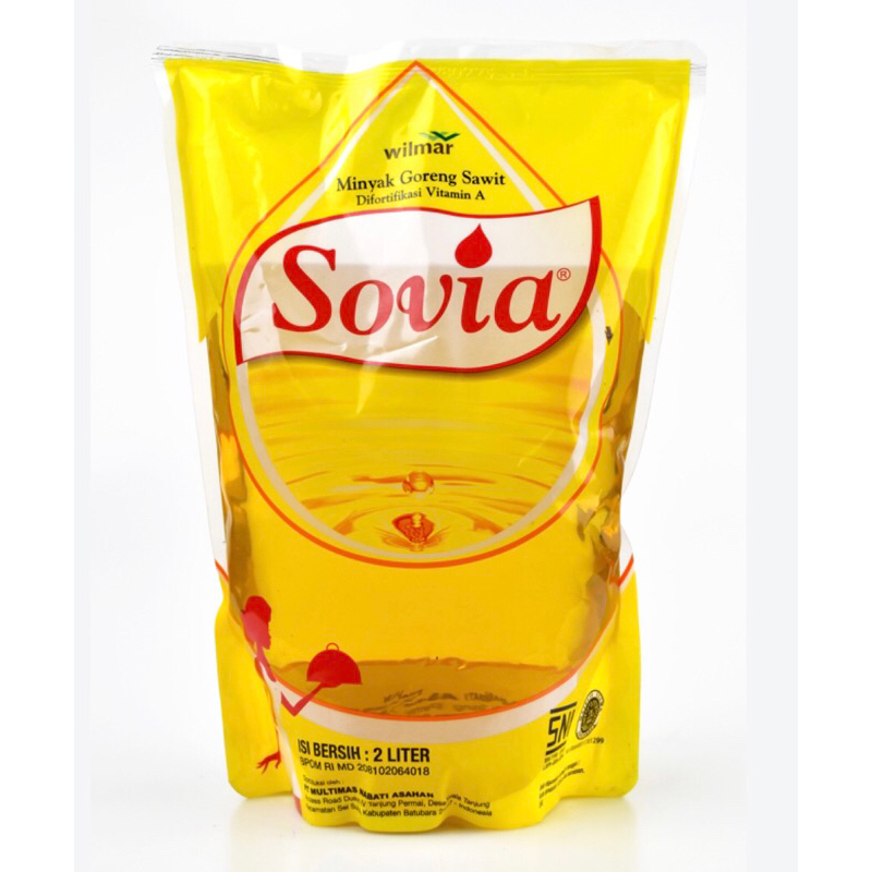 

Minyak Goreng Sovia Pouch 2 Lt