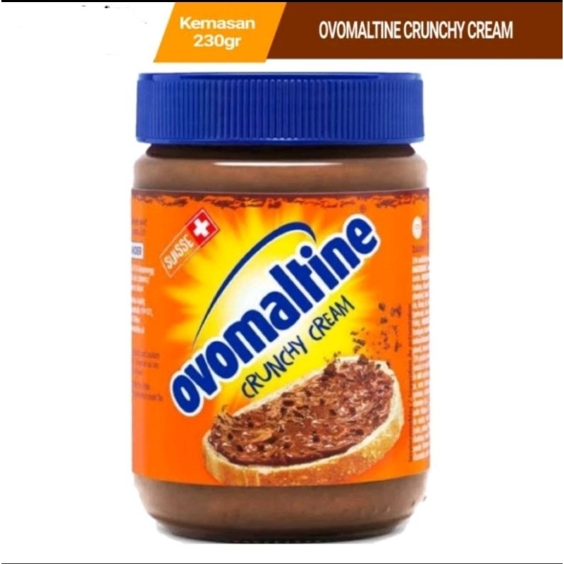 

Ovomaltine Crunchy Cream 230 Gram ( EXP 12/2025 )