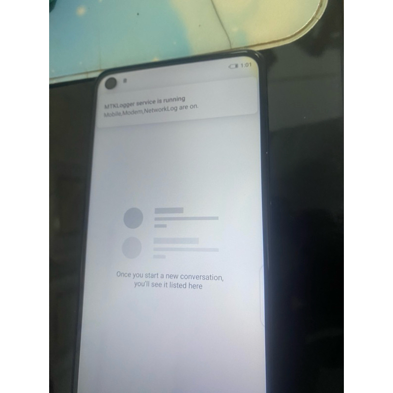 LCD INFINIX S5 HOT 7 X652 SECOND ORIGINAL MINUS