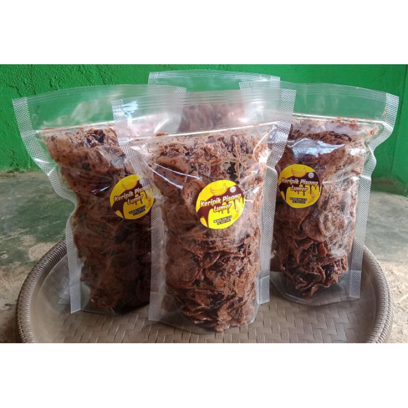 

Keripik pisang coklat Lumer