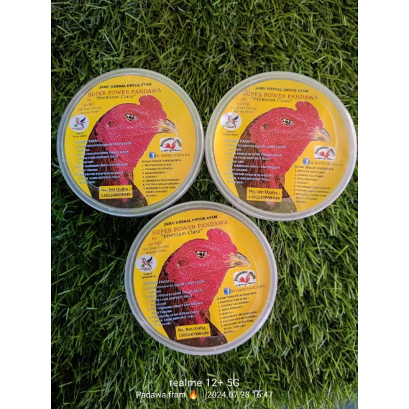 JAMU AYAM HERBAL SUPER POWER PANDAWA