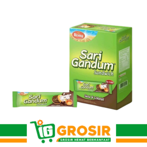 

Roma Sari Gandum Coklat 1 Box isi 12pcs