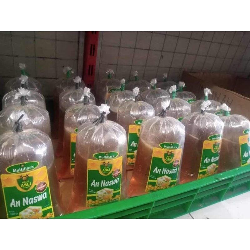 

madu multiflora plastik 1 kg istana herbal