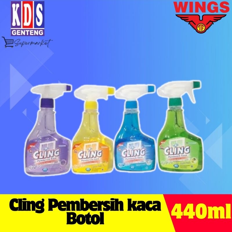 CLING PEMBERSIH KACA BOTOL