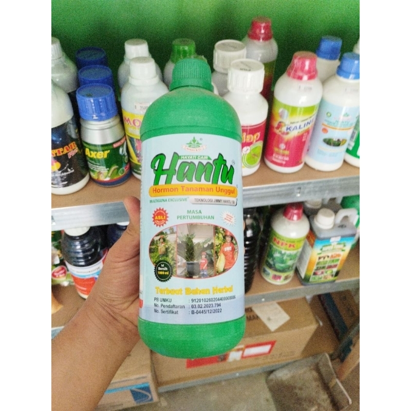 Pupuk Hormon Zpt Hantu multiguna exclusife/pupuk multiguna 1000 ml