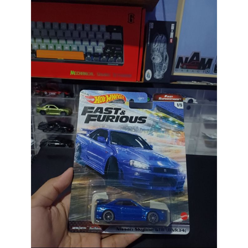 Hotwheels R34 Fast Superstar