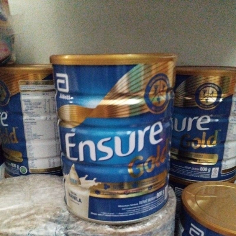 

Ensure gold vanila 800gr ed 03/26 coklat 850gr ed 10/25