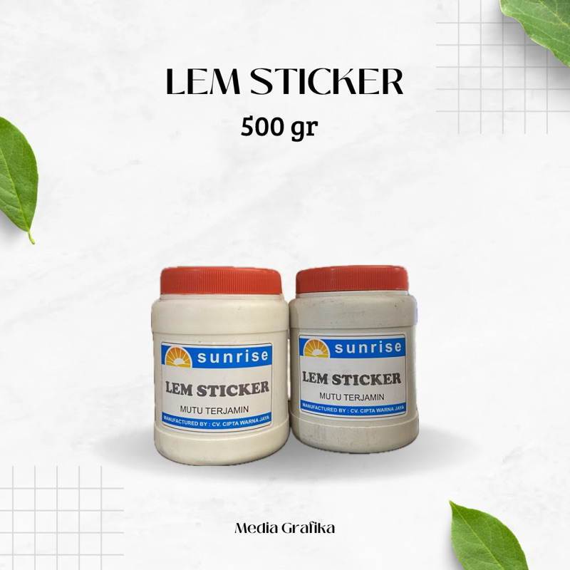 

Sunrise Lem Sticker (500gr)