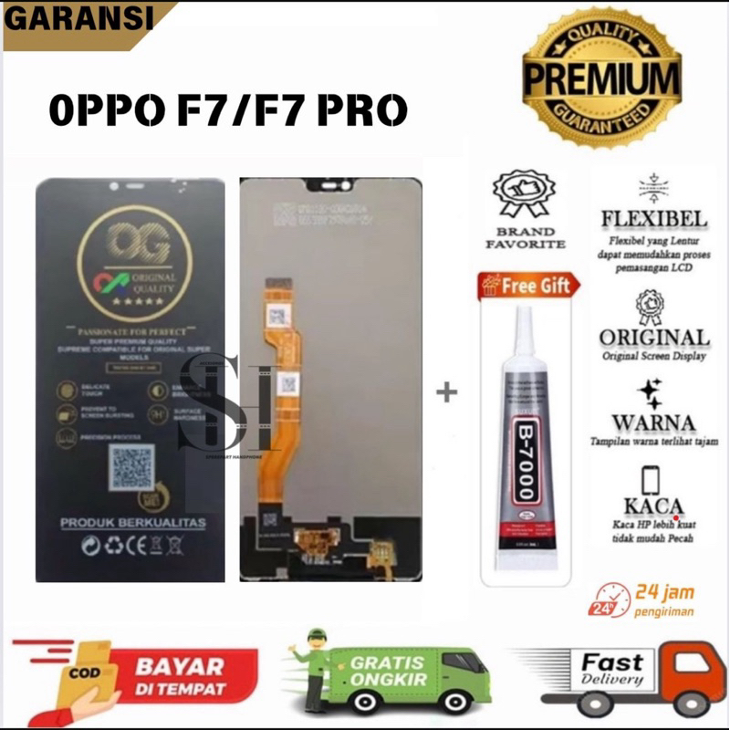 LCD TOUCHSCREEN OPPO F7/F7 PRO FULLSET ORIGINAL