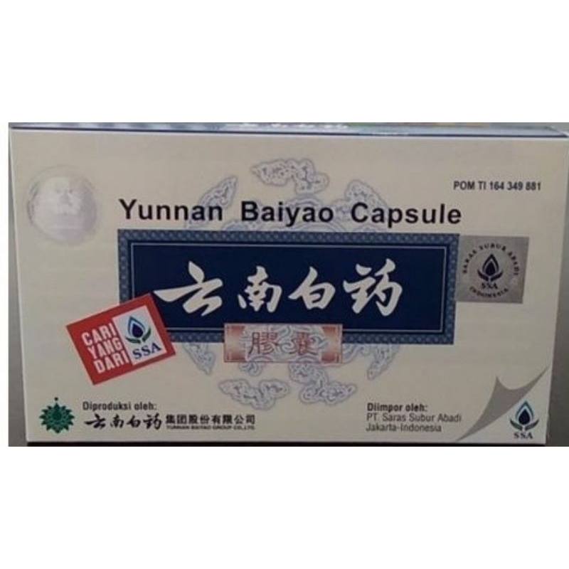Yunnan Baiyao Capsule Original