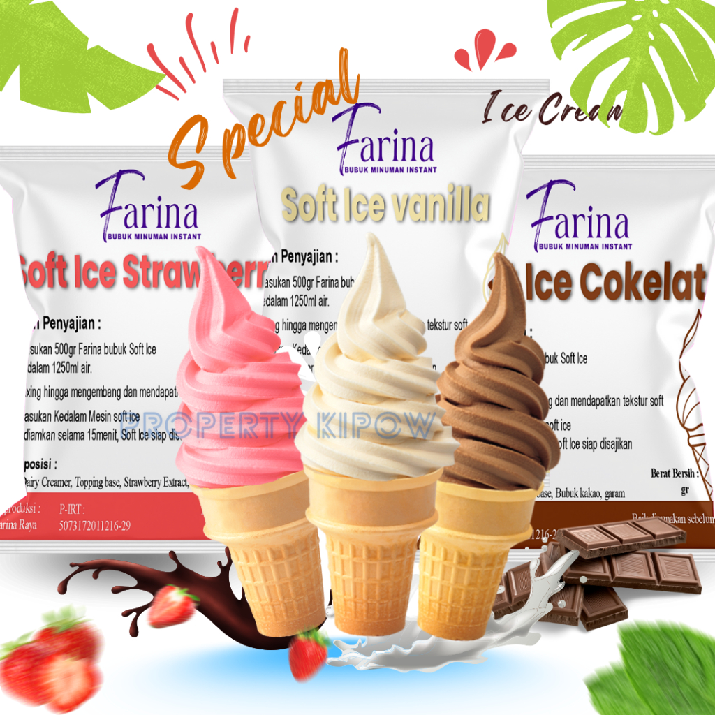 

FARINA Bubuk Ice Cream - Bubuk Ice Cream 1kg